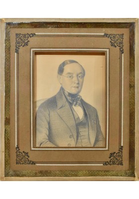 Блан де Лабарт Нюма Проспер (1816-1897) «Мужской портрет». 