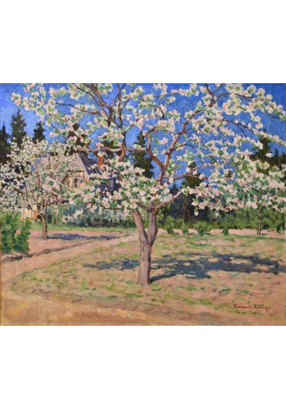 Богданов-Бельский Николай Петрович (1868-1945). «Яблони в цвету».