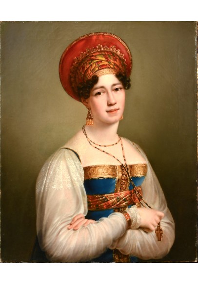 Кинсон Франс Йозеф (1770-1839). «Портрет Софьи Петровны Свечиной, урожденной Соймоновой (1782-1857)».