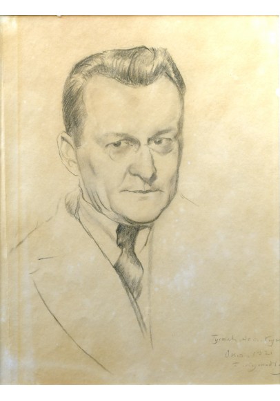 Кустодиев Борис Михайлович (1878-1927)  «Портрет Густава Антоновича Кука (1881 - 1966)» 