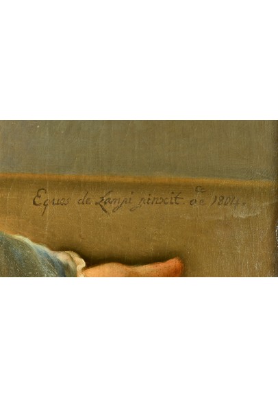 Лампи (Старший) Иоганн Баптист (1751-1830). «Портрет неизвестного с орденом Св. Станислава».  
