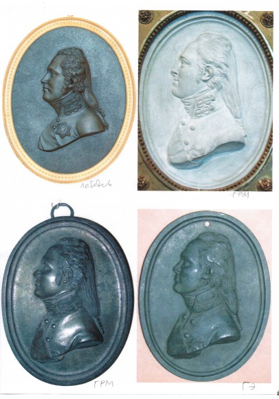 Медальон с портретом Александра I. К Фридеманн