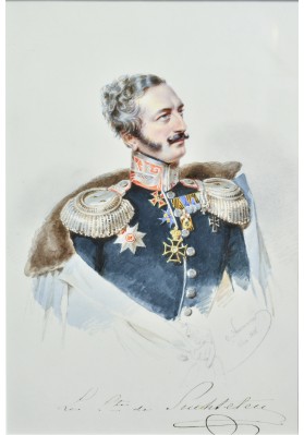 Науман Карл Фридрих (1797-1873).  «Портрет Графа Константина Петровича Сухтелина (1790 — 1858)». 