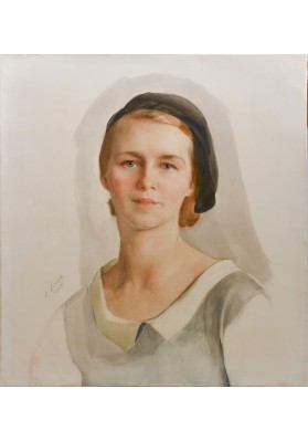 Сорин Савелий Абрамович (1878-1953). «Портрет Марии Викентьевны Шаляпиной (Карпиловской-Бобрик) (1901-1988)». 